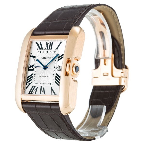 UK Rose Gold Cartier Replica Tank Anglaise W5310004-36.2 MM